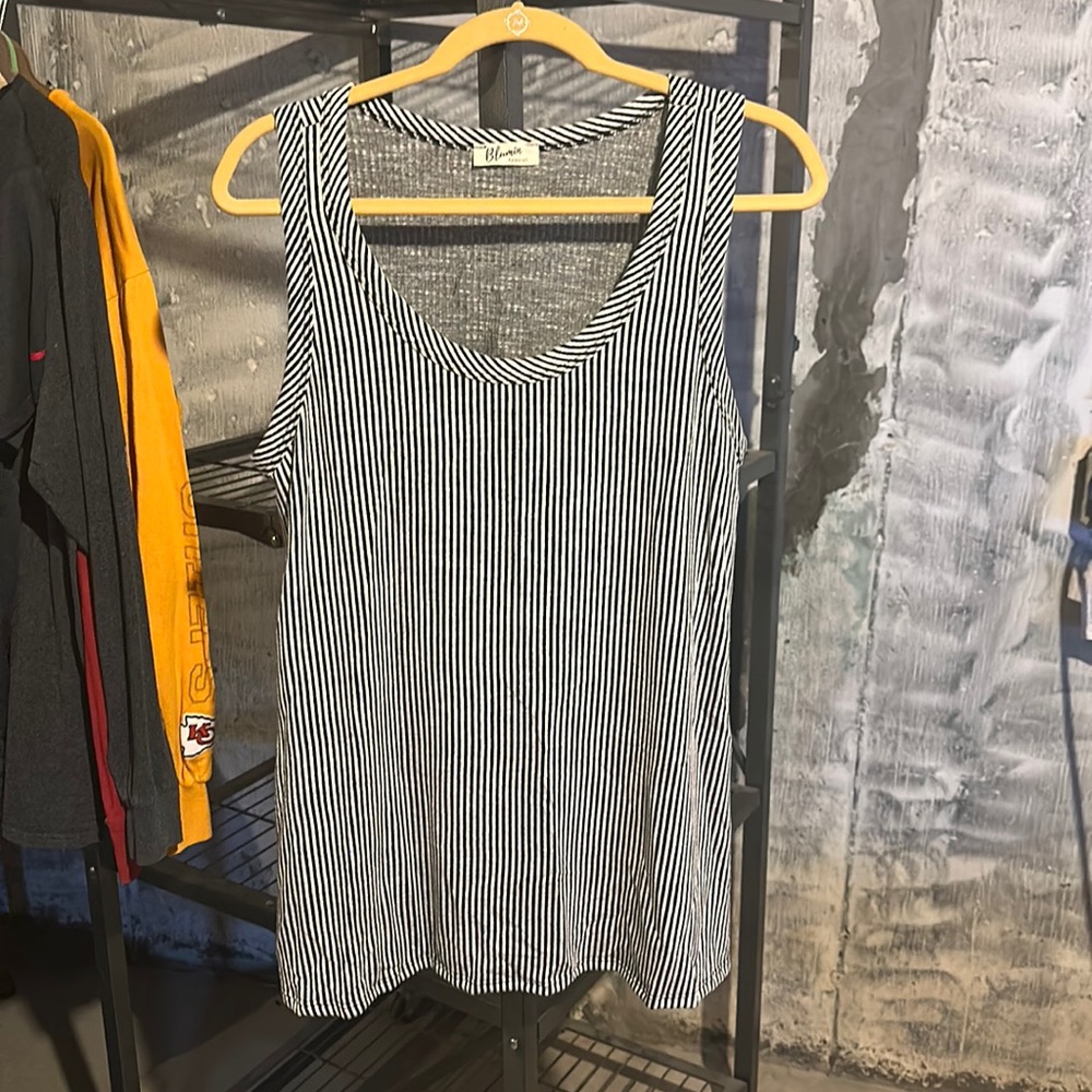 Blumin Apparel tank top.